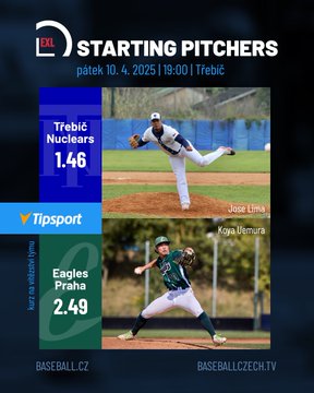 We are SO BACK!  Watch tonight’s Extraliga #OpeningWeekend action LIVE on  
http://
baseballczech.tv

#baseballczech #extraliga2026