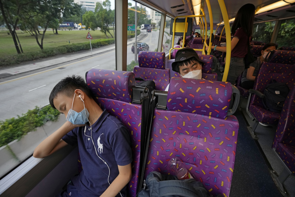 你累了嗎？ 香港「睡眠巴士」助通勤族一路好眠