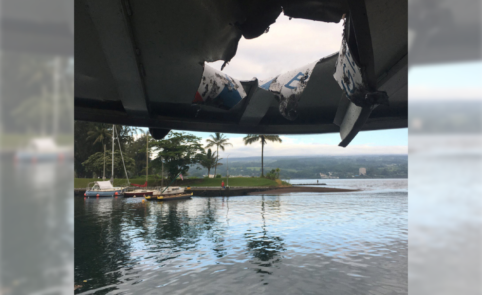 被「火山彈」砸中  夏威夷觀光船23人受傷