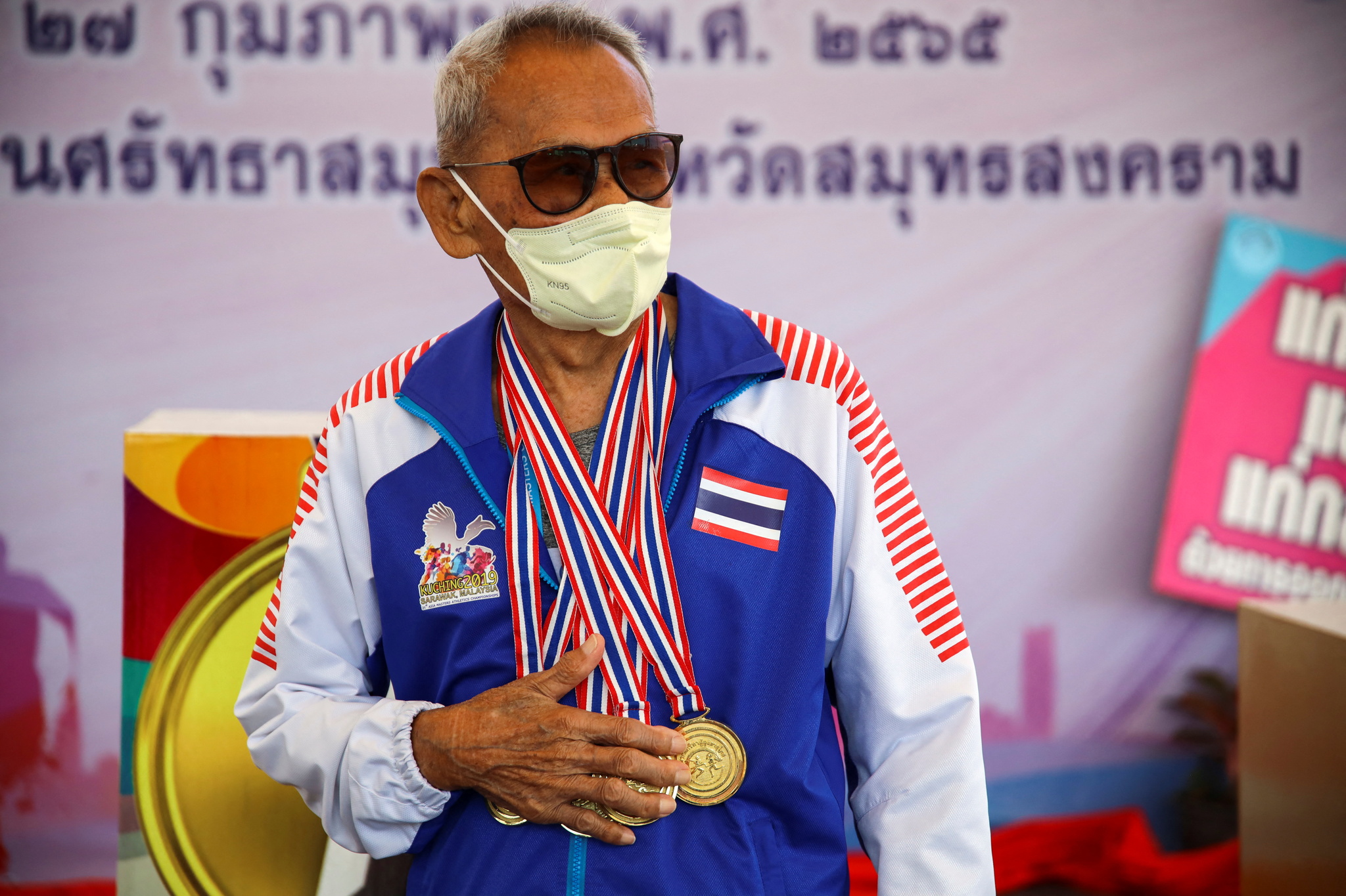 活到老跑到老 泰國102歲阿公打破100公尺短跑紀錄
